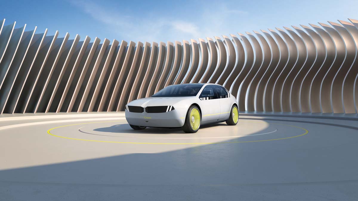 Snart visas BMW Vision Neue Klasse som nästan klar elbil
