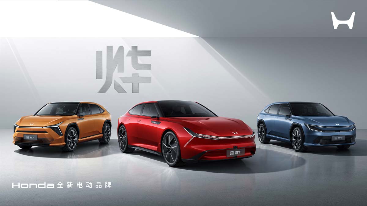 Honda visar tre nya elbilar – men ”Ye” är bara för Kina